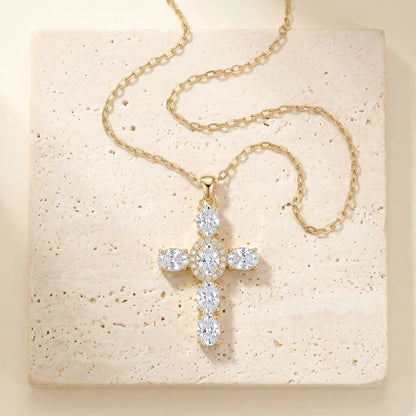 💎✝️ Faith Cross Necklace – A Timeless Symbol of Love, Blessing & Protection ✨