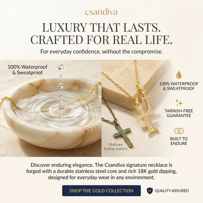 💎✝️ Faith Cross Necklace – A Timeless Symbol of Love, Blessing & Protection ✨