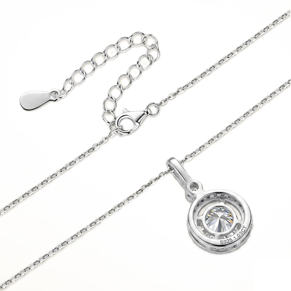 💖 Forever Love Necklace – Timeless Crystal Pendant | A Symbol of Love & Cherished Memories ✨